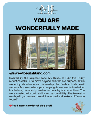 blog post you are wonderfully made