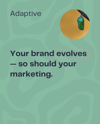 card image defining adaptive