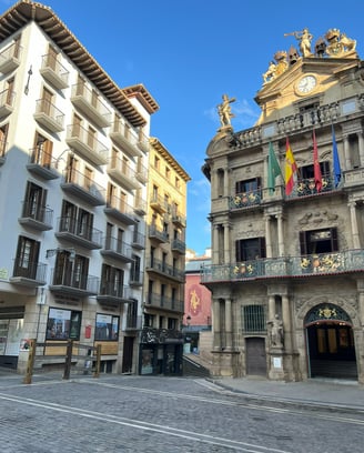 daybreak at Plaza Consistorial