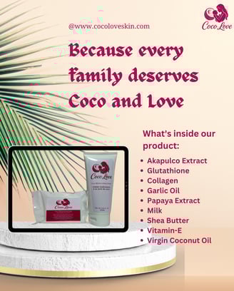 cocolove bundle soap and cream ingredients