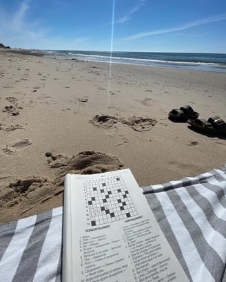 Crosswords at Dune de l'Ouest