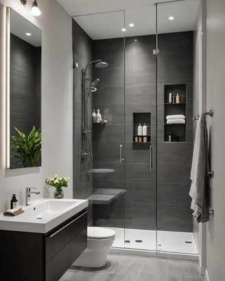 Professional bathroom deep cleaning service in Boca Raton by Cleana Group. Sparkling tiles, sanitized surfaces, and mold-free