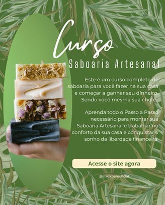 curso saboaria artesanal