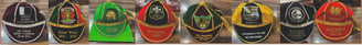 Various Hand embroidered and Machine embroidered Honours Caps