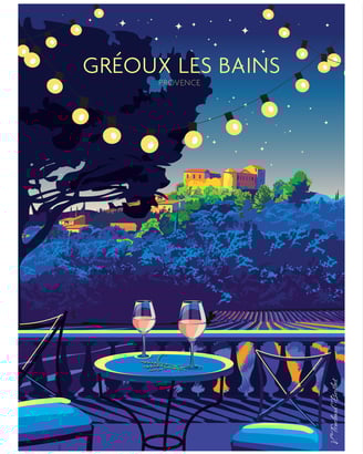 Soirée étoilée à Gréoux les bains