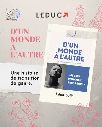 "D'un monde à l'autre", le premier livre de Léon Salin, aux éditions Leduc.