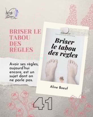 Briser le tabou des règles, les résultats de l'enquête universitaire d'Aline Boeuf