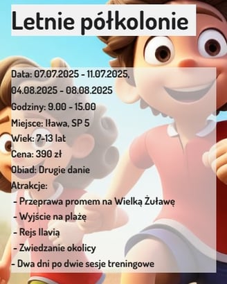 Letnie półkolonie Masuria Iława