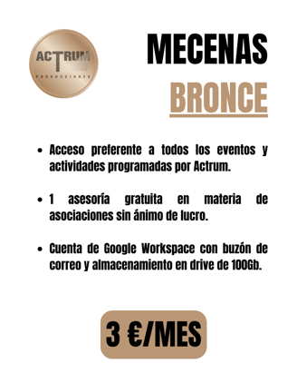 mecenas bronce actrum