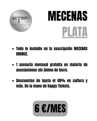 mecenas plata actrum
