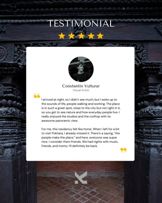 Kala Yatra Artist Residency_Resident Artist Testimonials_Constantin
