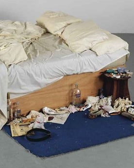 "My Bed" (1998) de Tracey Emin
