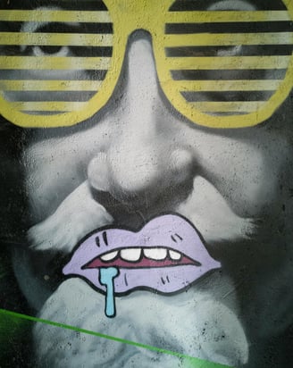 pintura de grafite, arte urbana