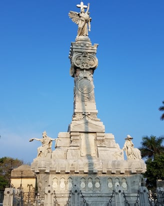 Beautiful Colon Cemetery in Cuba