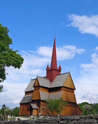 Ringebu stave church Norway