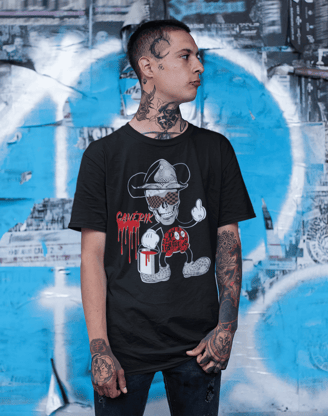 Estampa de Moda Inspirada em Arte de Rua