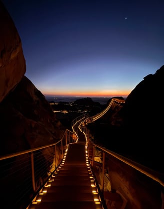 esert-rock-resort-sunset-path