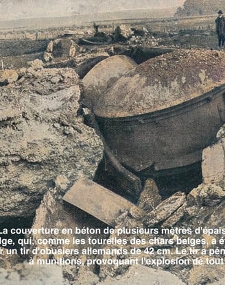 Fort endommagé