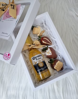 fresas con chocolate para hombres Pereira