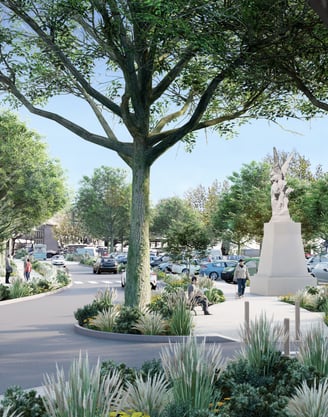 Aménagement urbain, voirie et réseaux divers dans le Gard.