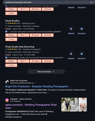 strategi local seo