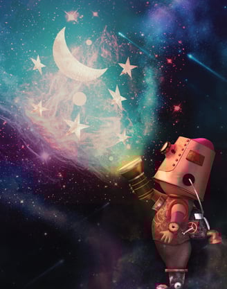 steampunk astronaut