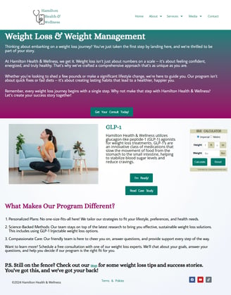 Hamilton Health's New weight loss and weight management