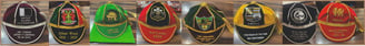 Various Hand and Machine embroidered Honours Caps