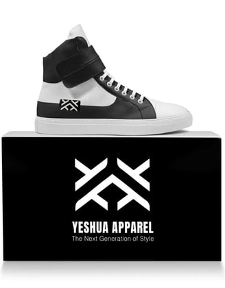 YESHUA Apparel - Eco Strap Leather High Top