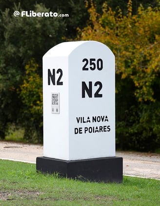 N2 Estrada Nacional 2 Rota N2 km250 Vila Nova de Poiares