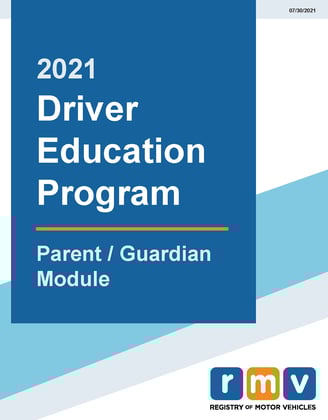 Driver Education Program Cover