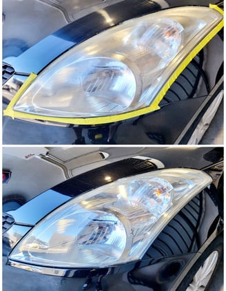 the coating lab auto care auckland headlight restoration