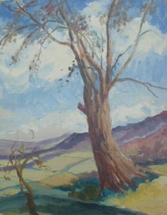 Charles Holmes 1888 1954. Autumn Tree