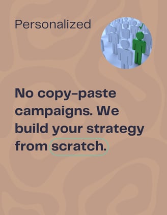 card defining personalized service