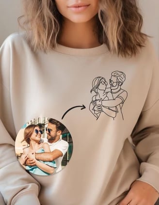 En AvantiRed creamos graficos en sudaderas personalizables