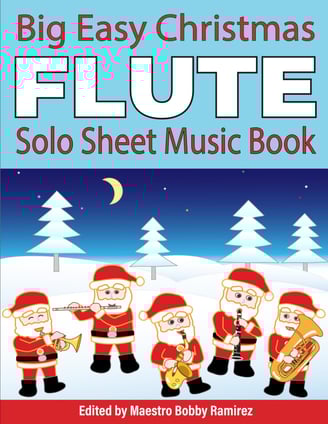 Big Easy Flute Solo Sheet Music Book