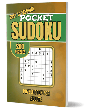 EASY MEDIUM SUDOKU FOR ADULTS POCKET SIZE