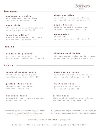 botanas - mexican food - tacos - best tacos chicago - cocktail lounge - Birria