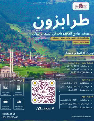 a poster for a travel agency in the country of turkey