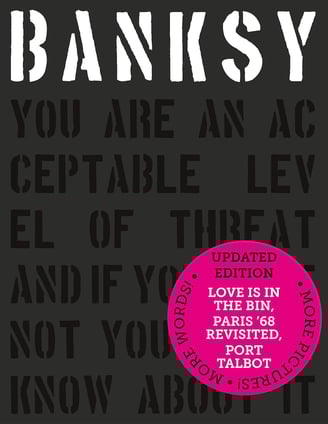 Livro dos trabalhos do artista Banksy