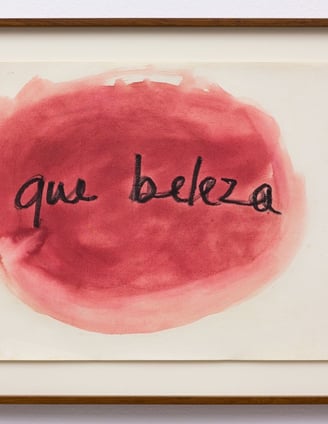 Mira Schendel 'Que beleza', 1966. Créditos: Ricardo Miyada.