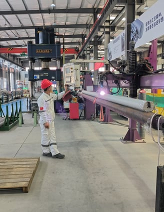 PMI Piping workshop for welded pipes