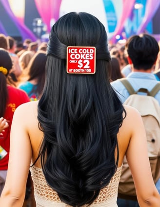 Promote Your Business At Live Events with Billboard Barrettes