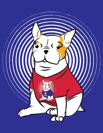Psychedelic Frenchie