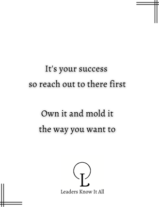 how to become successful