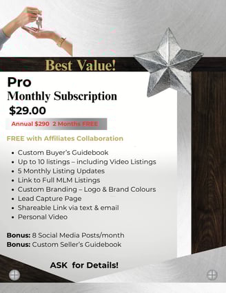 Pro Subscription for Buyers Guidebook