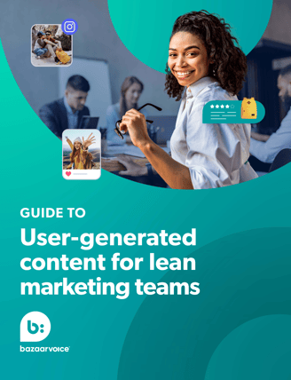 Image of e-book writing sample from Glen Cadorette: Guide to User-Generated Content cover.