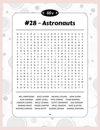 Word Search Book puzzle example