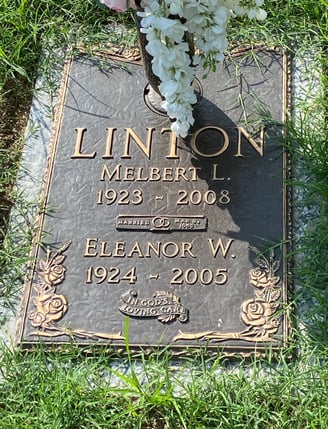 Melbert Lee Linton Headstone