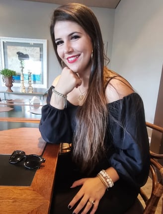 Arquiteta Amanda Borin, fundadora da Aborin Arquitetura